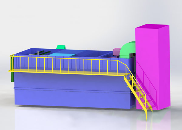 分流式水平沉淀管装置